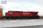 CP 281, 4 x 1 Saturday, with a fresh GP38-2 headed to Centex Rail Link (Canadain Railserve)